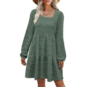 OD Green Summer Tunic for Parties & Office
