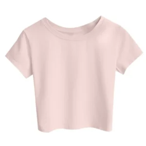 crop tops for women casual solid color